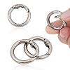 32Pcs Alloy Spring Gate Rings FIND-ME0003-23P-1