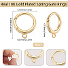 6Pcs Brass Spring Gate Rings KK-BBC0020-04-2