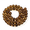 Transparent Glass Beads Strands GLAA-T032-T8mm-23-2