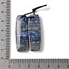 2Pcs Natural Lapis Lazuli Pendants G-A228-02I-3