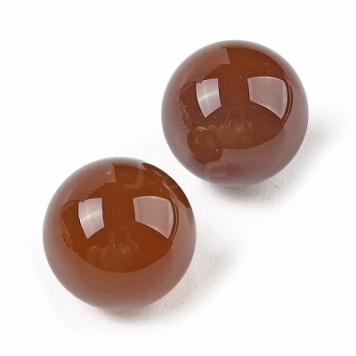 Natural Carnelian No Hole Sphere Beads G-K353-04B-29-1