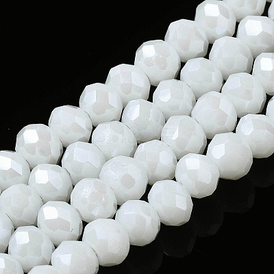Electroplate Glass Beads Strands EGLA-A034-P2mm-A02-1