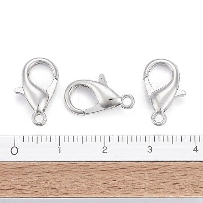 Zinc Alloy Lobster Claw Clasps E106-NF-1