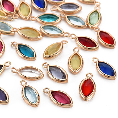 Glass Charms GLAA-Q088-030-1