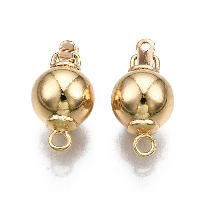 Brass Box Clasps KK-S356-339-NF-1