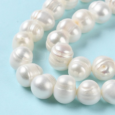 Natural Cultured Freshwater Pearl Beads Strands PEAR-E018-01-1