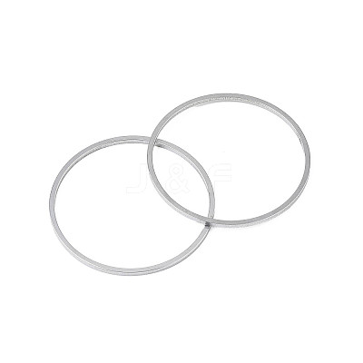 Non-Tarnish 304 Stainless Steel Linking Ring X-STAS-T047-15N-1