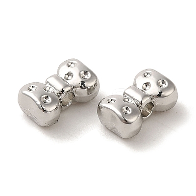 Rack Plating Alloy Beads PALLOY-P304-24P-1