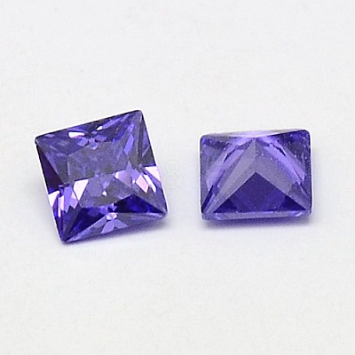 Cubic Zirconia Cabochons X-ZIRC-M004-7x7mm-004-1