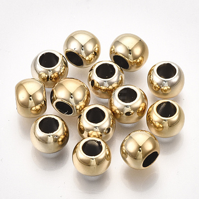 UV Plating ABS Plastic Beads CCB-S162-28A-02-1
