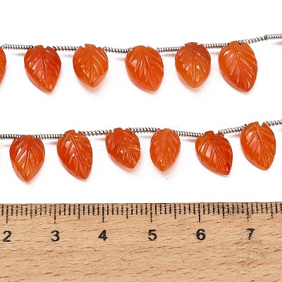 Natural Carnelian Carved Beads Strands GG-CBA0C95-E06-1
