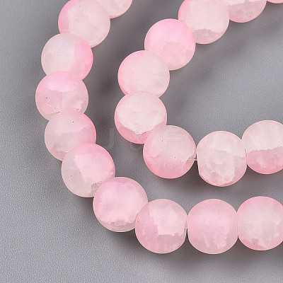Crackle Glass Beads X1-GLAA-N009-10mm-02-1