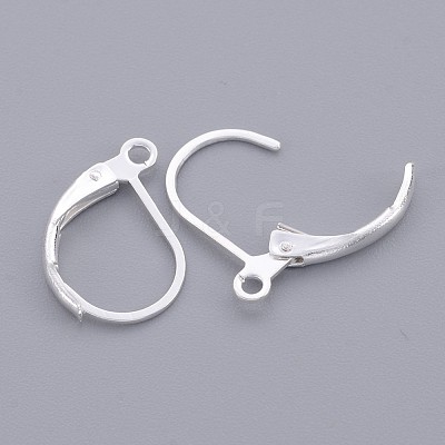 Brass Leverback Earring Findings EC223-NFS-1