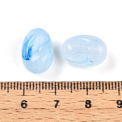 Transparent Acrylic Beads X1-TACR-T028-38I-1