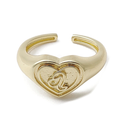 Brass Adjustable Open Rings RJEW-K257-86G-05-1