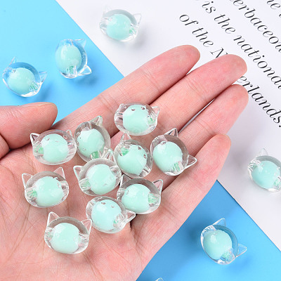 Transparent Acrylic Beads MACR-S373-115-B03-1