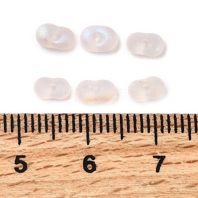 Glass Frosted Seed Beads SEED-NH0002-01B-1