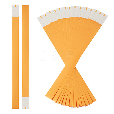 Luminous Paper Disposable Wristbands BJEW-TAC0075-001D-1