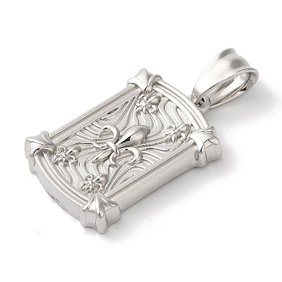 Non-Tarnish 304 Stainless Steel Pendants STAS-Z075-11P-1