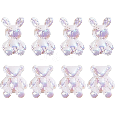 ABS Plastic Beads FIND-BC0003-07-1