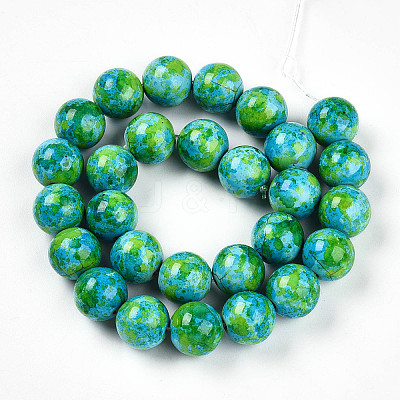 Synthetic Turquoise Beads Strands TURQ-T004-08A-06-1