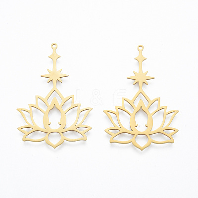201 Stainless Steel Pendants STAS-N090-LA909-2-1