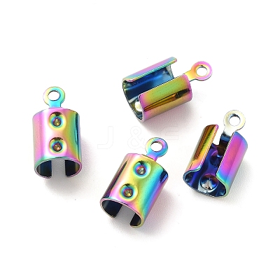 Ion Plating(IP) 304 Stainless Steel Folding Crimp Ends STAS-N0013-22MC-1