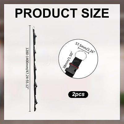 Multifunction PP Wire Storage Straps AJEW-WH0077-046-1