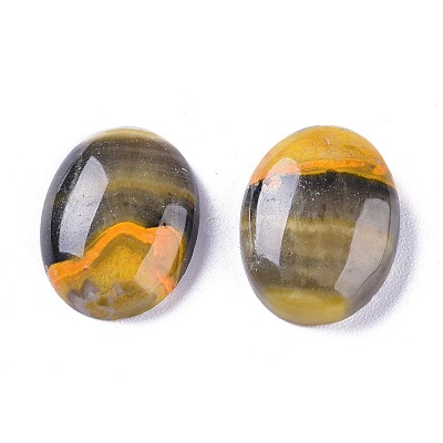 Natural Bumblebee Jasper Cabochons G-A179-01D-1