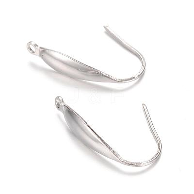 Tarnish Resistant 304 Stainless Steel Earring Hooks STAS-R089-02-1