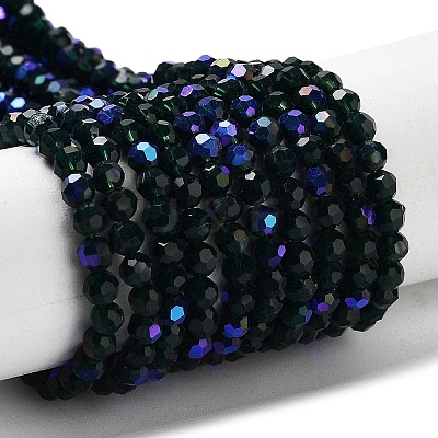 Opaque Glass Beads Strands EGLA-A035-P3mm-L23-1