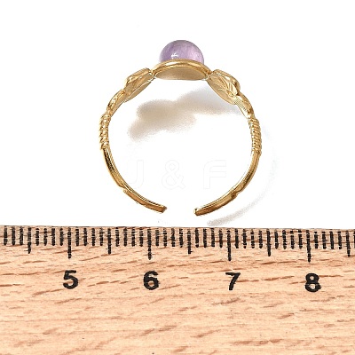 304 Stainless Steel Cuff Open Rings for Women GG-CBAE295-01G-07-1