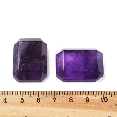 Natural Amethyst Cabochons G-B139-03E-1