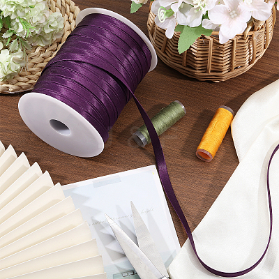 80M Satin Ribbon OCOR-WH0070-172A-1