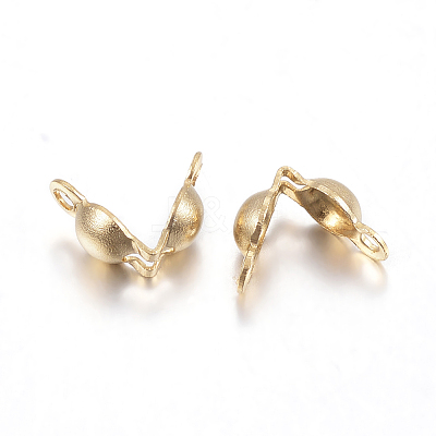 Ion Plating(IP) 304 Stainless Steel Bead Tips X-STAS-H353-06G-1
