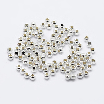925 Sterling Silver Beads STER-K167-026B-S-1