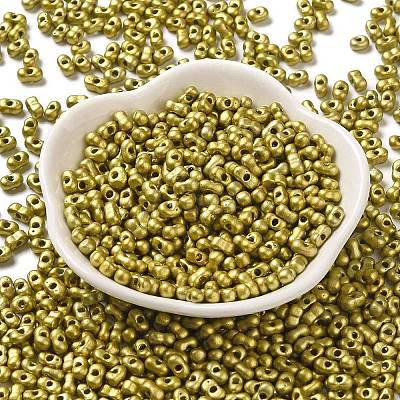 Baking Paint Glass Seed Beads SEED-K009-01A-12-1