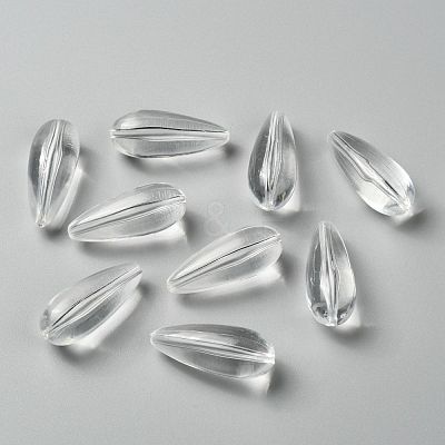 Transparent Acrylic Beads X-PL6315Y-1