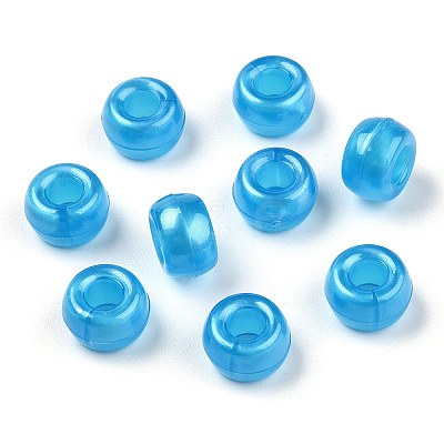 Plastic Pearlized Beads KY-T025-01-D02-1
