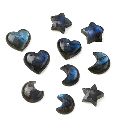 Natural Labradorite Cabochons G-B149-01-1