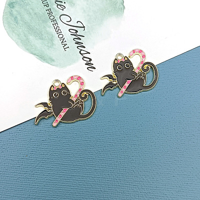 Alloy Enamel Pendants LS-ENAM-CJC0002-31G-02-1