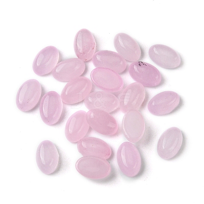 Natural White Jade Cabochons G-A094-01A-31-1