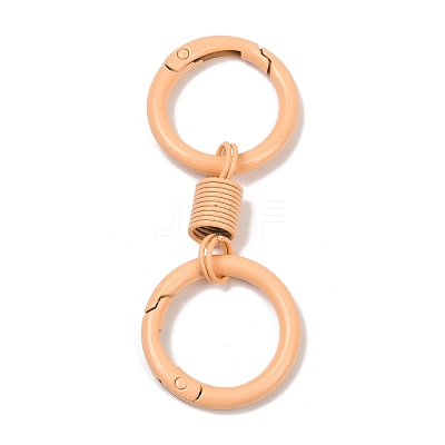 Alloy Spring Gate Clasps PALLOY-Q009-01E-1