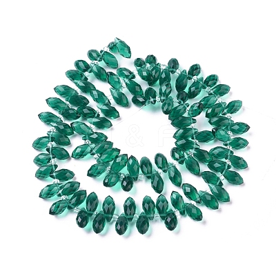 Crystal Glass Beads Strands GLAA-D033-32-1