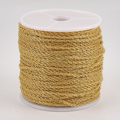 Soldered Brass Covered Iron Rope Chains CH-S125-07B-G-1