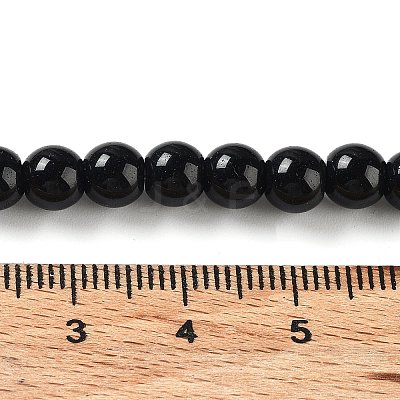 Baking Paint Pearlized Glass Pearl Round Bead Strands HY-Q003-6mm-80-1