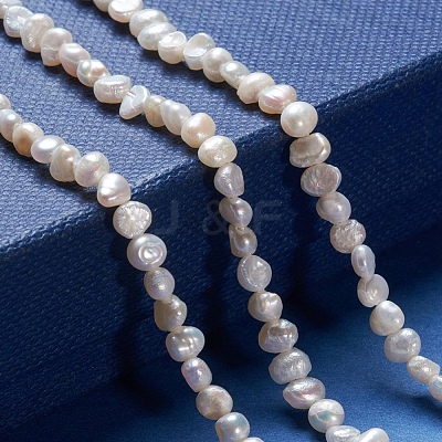 Natural Cultured Freshwater Pearl Beads Strands X-PEAR-I004-08C-1