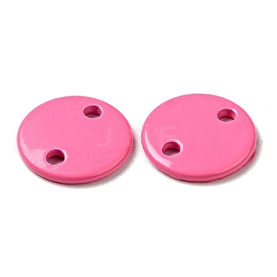 Spray Painted 201 Stainless Steel Connector Charms STAS-G304-23A-1