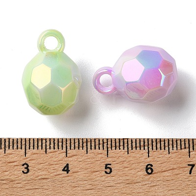 Opaque Acrylic Pendants OACR-P034-07A-M-1
