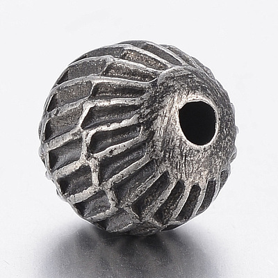 316 Surgical Stainless Steel Beads STAS-F160-11B-1